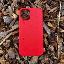 red leather iphone 13 pro case