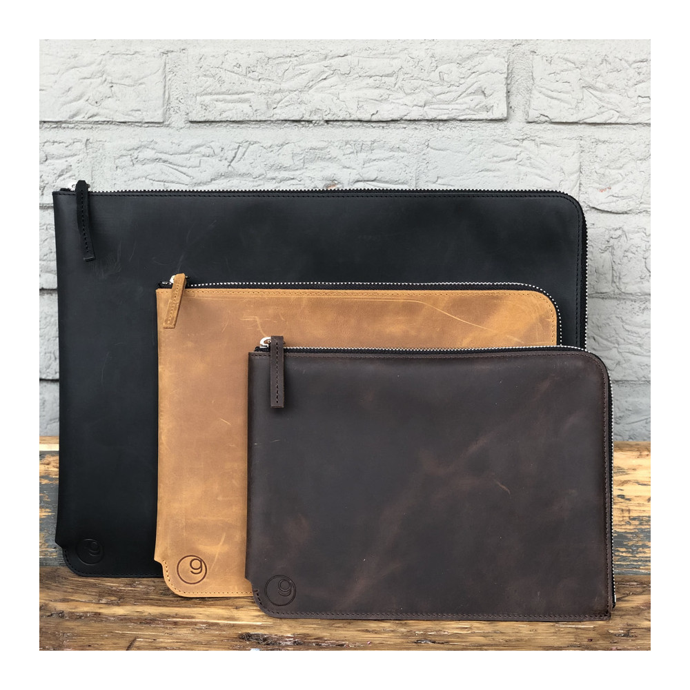 Leather Laptop Case with Handle for MacBook Air