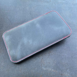 Für Apple iPhone 15 Pro Design Handy Tasche Wallet Premium Blau Schutz  Hülle Case Cover Etuis Zubehör